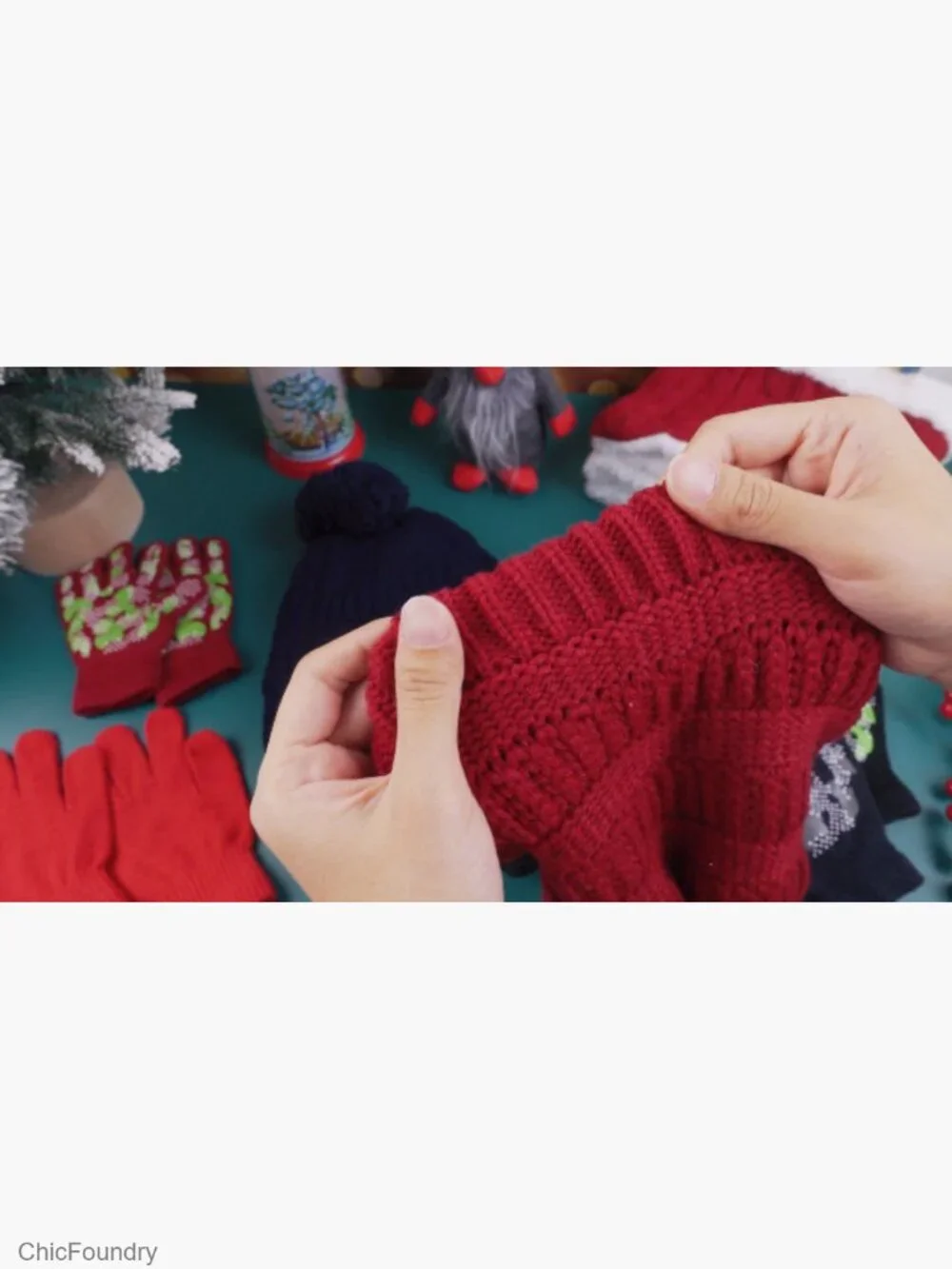 Kids Winter Hat Gloves Scarf Set 9-Piece Fleece Lined Warm Beanie Neck Warmer